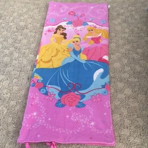 Disney princess zip-up blanket/ sleeping bag